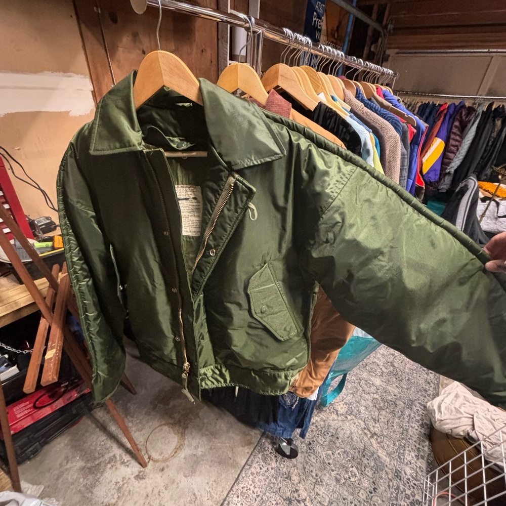 Military 1970’s bomber jacket AUTHENTIC